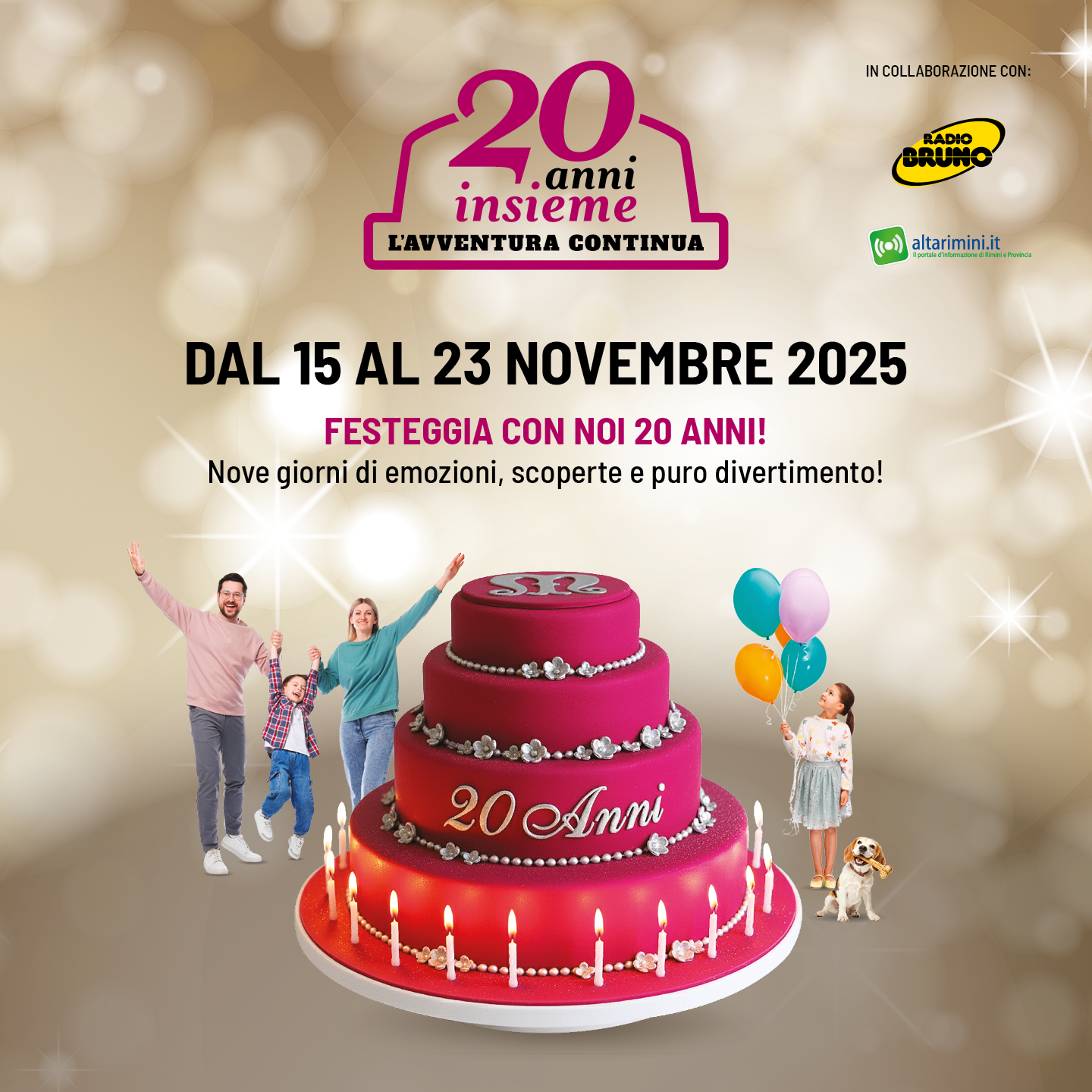 Immagine di Il centro I Malatesta compie 20 anni!