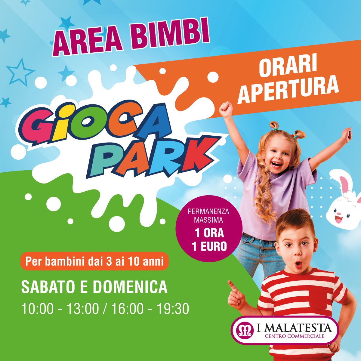 Area bimbi - Centro commerciale I Malatesta - Rimini